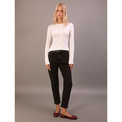 Blusa Calvin Klein Jeans Feminino Manga Longa Tricô - Off White
