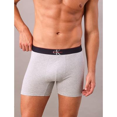 Cueca Boxer Cotton Monogram Calvin Klein Underwear - Mescla