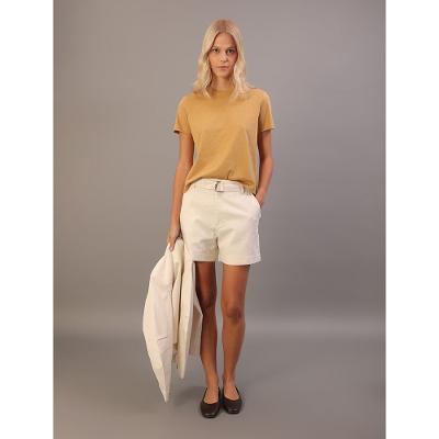 Camiseta Calvin Klein Jeans Feminino Algodão Egípcio - Havana