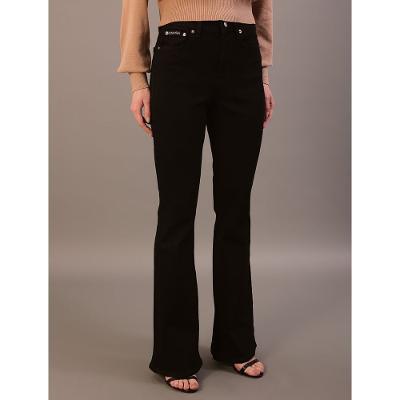 Calça Jeans Calvin Klein Jeans Feminino High Rise Flare - Preto