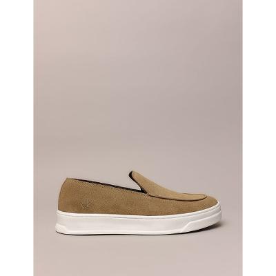 Tênis Cks Slip On Camurça - Caqui Claro