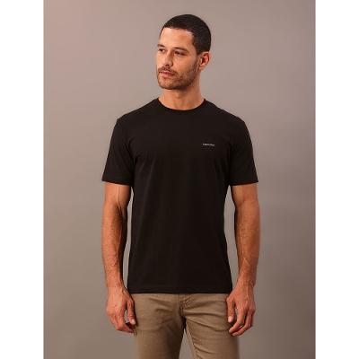 Camiseta Manga Curta Calvin Klein Masculino Desert - Preto