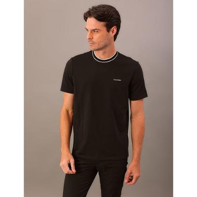 Camiseta Calvin Klein Manga Curta - Preto