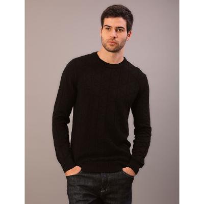 Tricot Masculino Cks Logo Aop - Preto