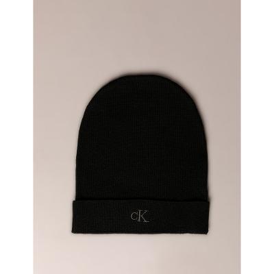 Gorro Calvin Klein Jeans Masculino Bordado - Preto