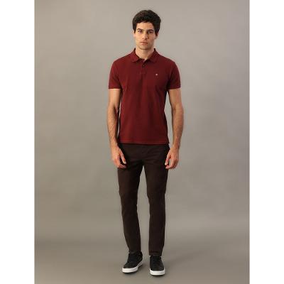 Calça Color Skinny Chino - Marrom