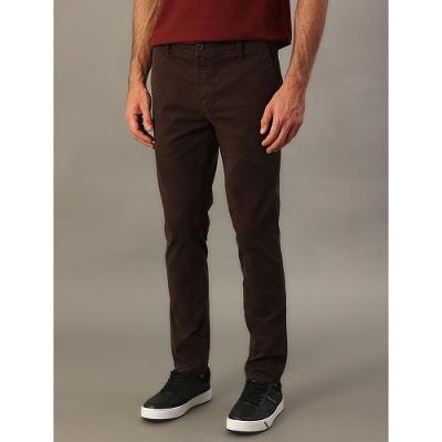 Calça Color Skinny Chino - Marrom