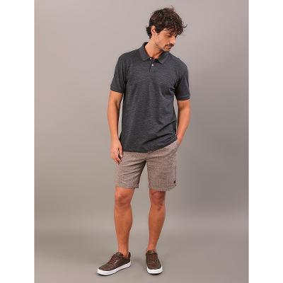 Polo Manga Curta Calvin Klein Jeans Regular Piquet Núvola - Marinho
