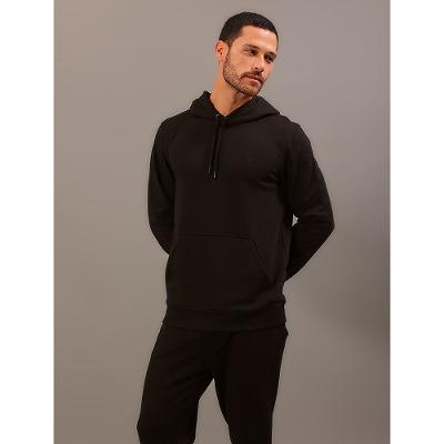Casaco de Moletom Masculino Cks Bordado-Capuz - Preto