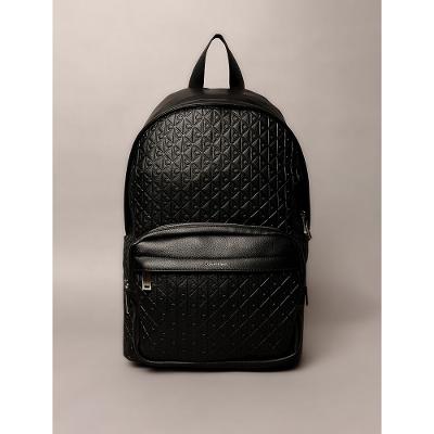 Mochila Calvin Klein Monograma Aop Relevo - Preto