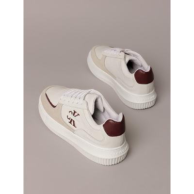 Tênis Calvin Klein Jeans Feminino Chunky Embossed Layers - Branco