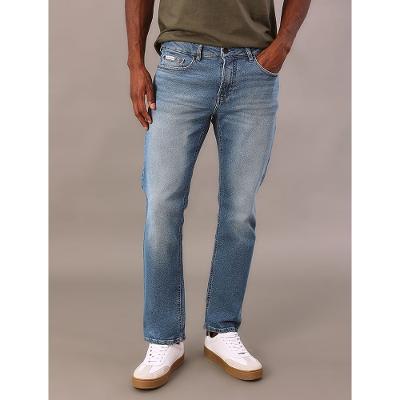 Calça Jeans Slim 5 Pockets - Azul Claro