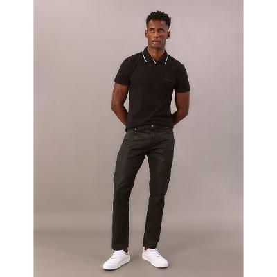 Calça Jeans Slim Premium Wash - Preto