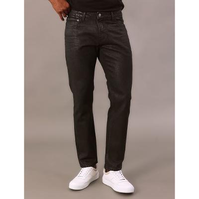 Calça Jeans Slim Premium Wash - Preto