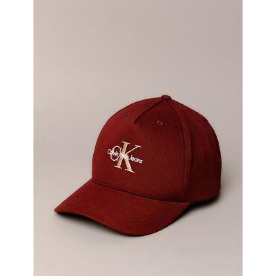 Boné Calvin Klein Jeans Feminino 5 Gomos Re Issue - Bordo