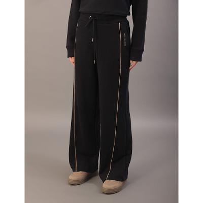 Calça Calvin Klein Jeans Feminino Detalhe Friso - Preto