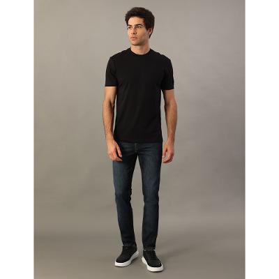 Camiseta Manga Curta Calvin Klein Jeans Patch Manga - Preto