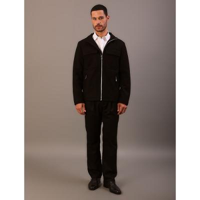 Casaco Masculino Lã Bolsos Embutidos Calvin Klein Jeans - Preto