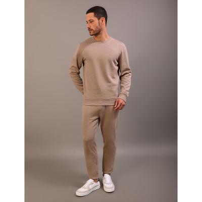 Calça Moletom Calvin Klein Jeans Masculino Calvin Klein Bordado - Caqui Medio