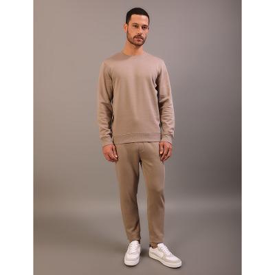 Casaco Moletom Calvin Klein Jeans Masculino Calvin Klein Bordado - Caqui Medio