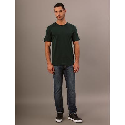 Camiseta Manga Curta Calvin Klein Jeans Masculino Omega - Verde Médio