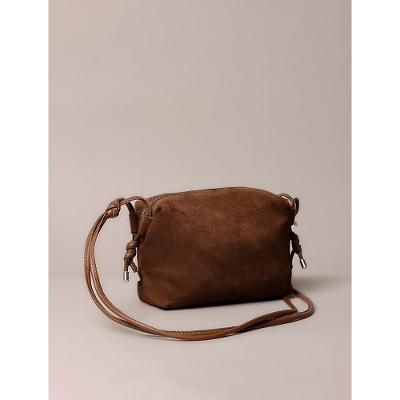 Bolsa Camera Bag Calvin Klein Jeans Feminino Camurça - Marrom