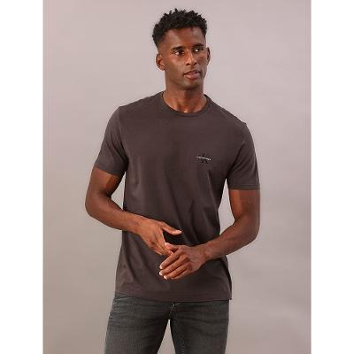 Camiseta Manga Curta Calvin Klein Jeans Masculino Reissue Peito - Chumbo