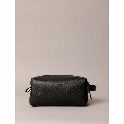 Necessaire Calvin Klein Couro - Preto