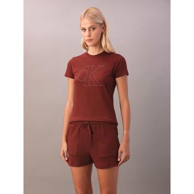 Shorts Feminino Bolsos Suedine - Bordo
