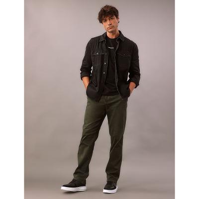 Calça Color Slim Chino - Militar