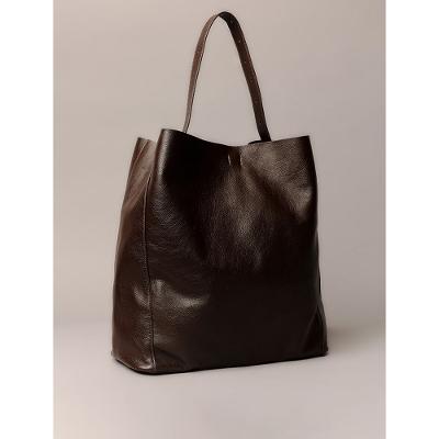 Bolsa Grande Calvin Klein Jeans Feminino Soft - Marrom