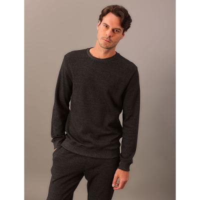 Casaco de Moletom Calvin Klein Jogger - Chumbo