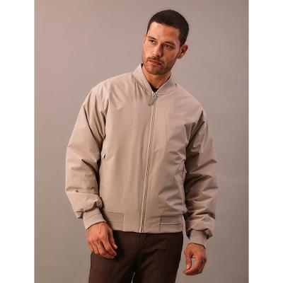Jaqueta Calvin Klein Bomber Clássica - Caqui Claro