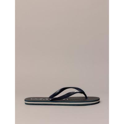 Chinelo Calvin Klein Jeans Re Issue - Marrom