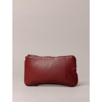 Necessaire Calvin Klein Jeans Feminino Queima Ck - Bordo