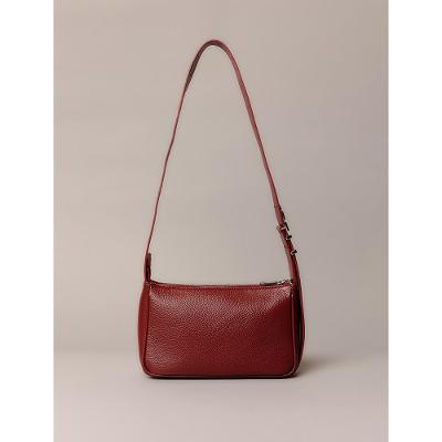 Shoulder Bag Calvin Klein Jeans Feminino Fivela Ck - Bordo