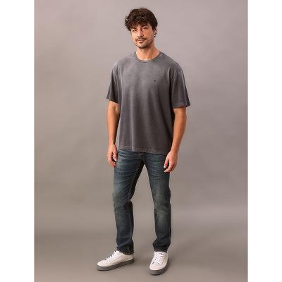 Calça Jeans Slim 5 Pockets - Marinho