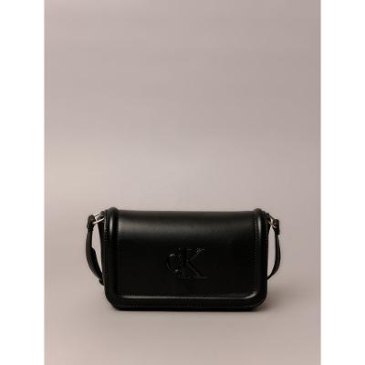 Bolsa Calvin Klein Jeans Feminino Transversal Reissue - Preto