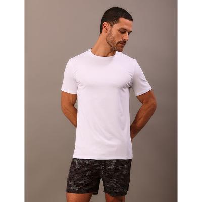Camiseta Manga Curta Swimwear Masculino Uv - Branco