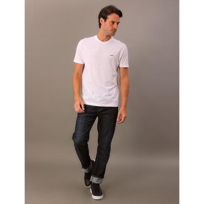 Calça Jeans Straight 5 Pockets - Marinho