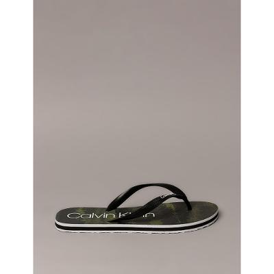 Chinelo Swim Camuflado - Preto