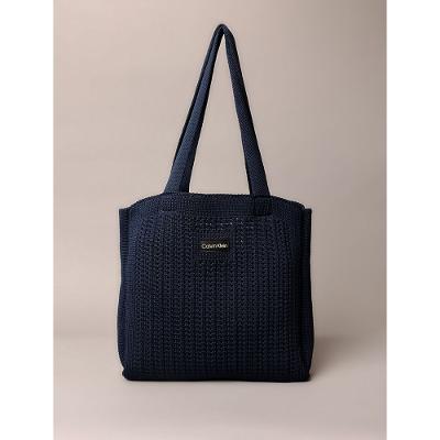 Shopping Bag Calvin Klein Jeans Feminino Knitting - Marinho