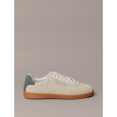Tênis Calvin Klein Jeans Slim Logo - Off White