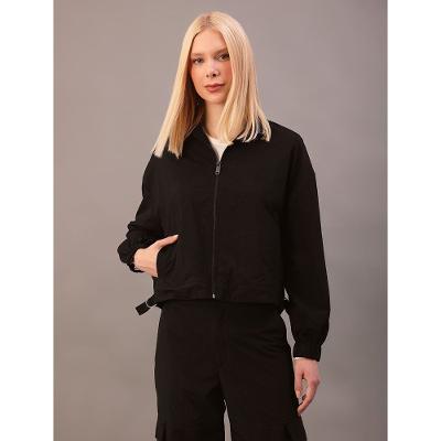 Jaqueta Calvin Klein Jeans Feminino Tecido Tecnológico - Preto