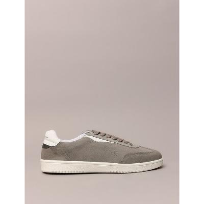 Tênis Calvin Klein Jeans Slim Side Small Ck - Cinza Claro