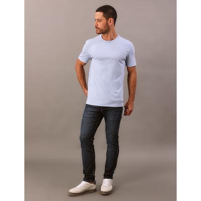 Camiseta Manga Curta Calvin Klein Jeans Masculino Innate Connection - Azul Bebe