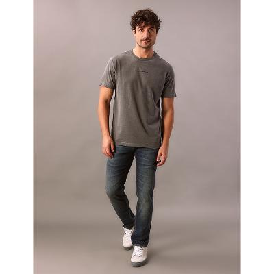 Camiseta Manga Curta Calvin Klein Jeans Masculino Enjoy The Present - Havana