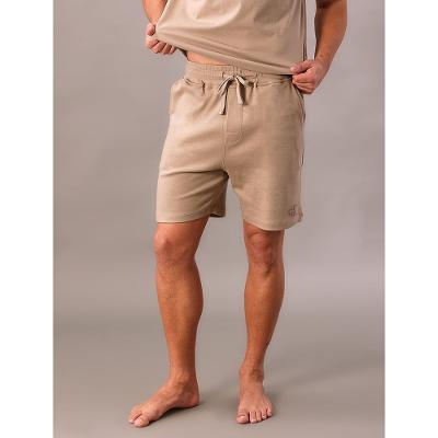 Bermuda Masculino Bolsos Suedine - Caqui Medio
