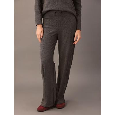 Calça Calvin Klein Jeans Feminino Stopper - Chumbo