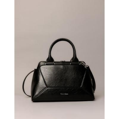 Bolsa Calvin Klein Feminina Camera Bag Com Brilho - Preto